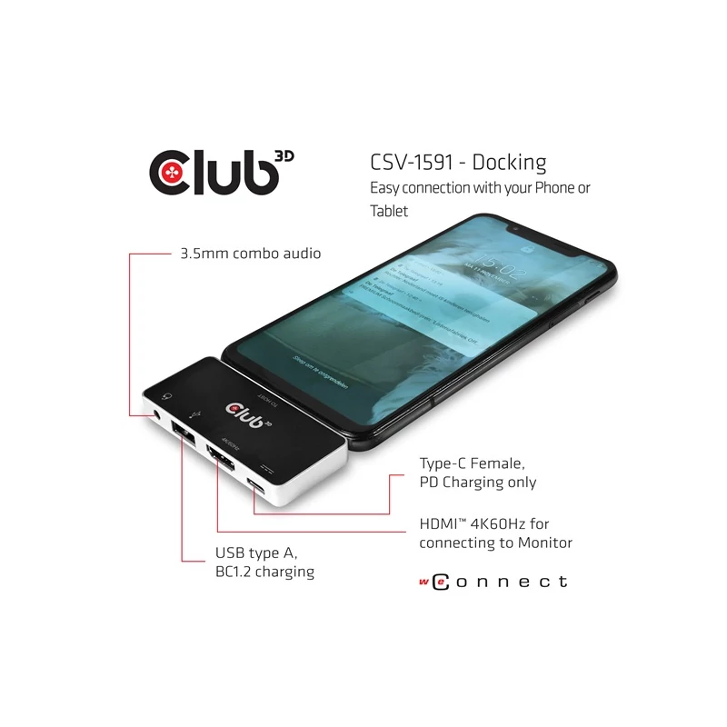 CLUB 3D CSV-1591 USB Hub