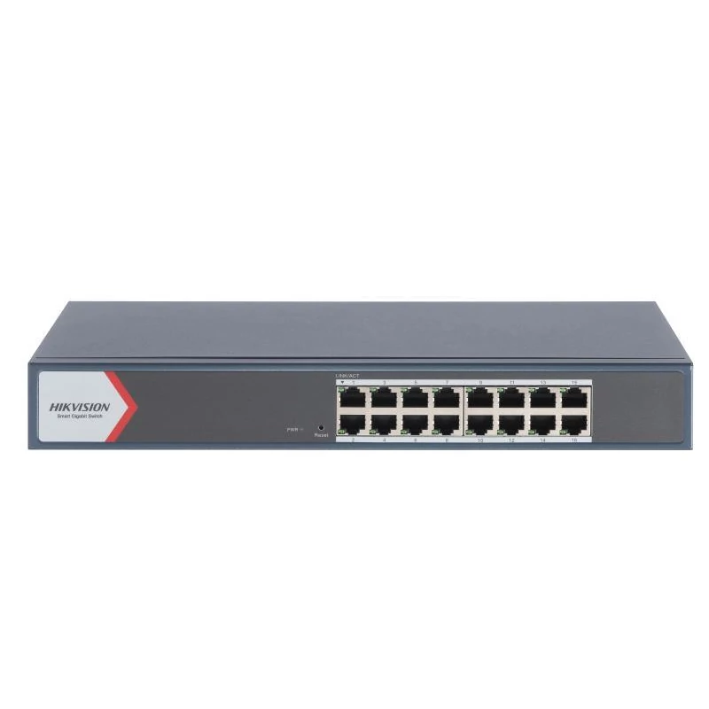 HIKVISION DS-3E1516-EI(V3) 16 portos gigabit switch; smart menedzselhető