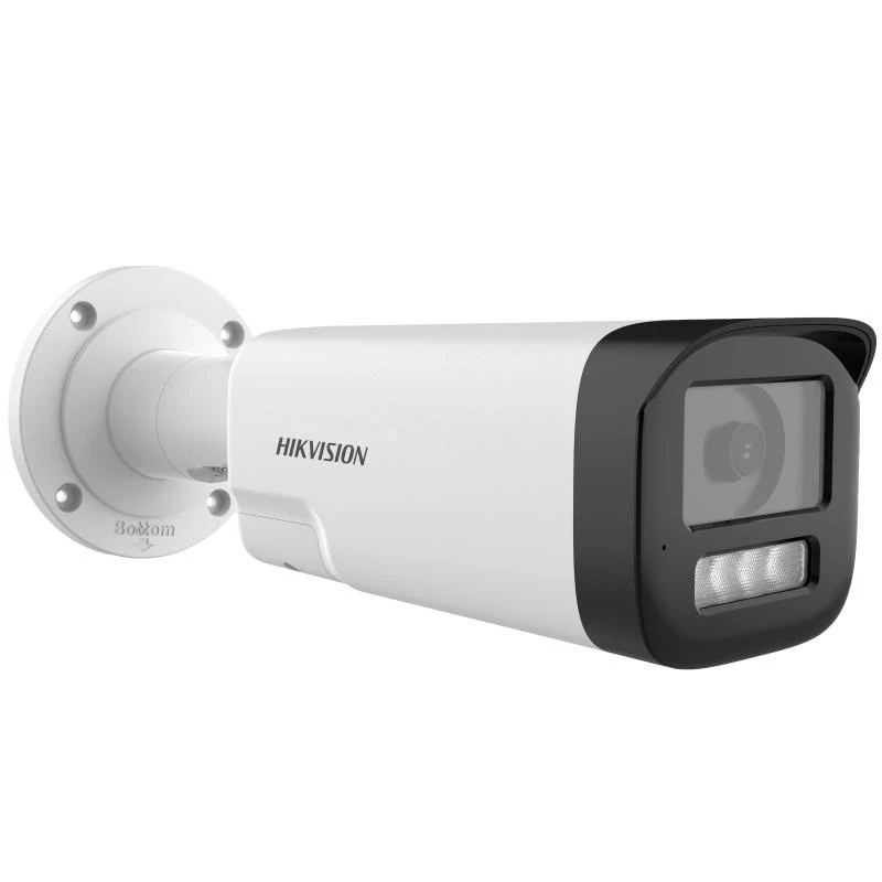 HIKVISION DS-2CE19U0T-LXTS (2.8mm) 8 MP fix THD csőkamera; IR/láthatófény; kétirányú audio; hang és