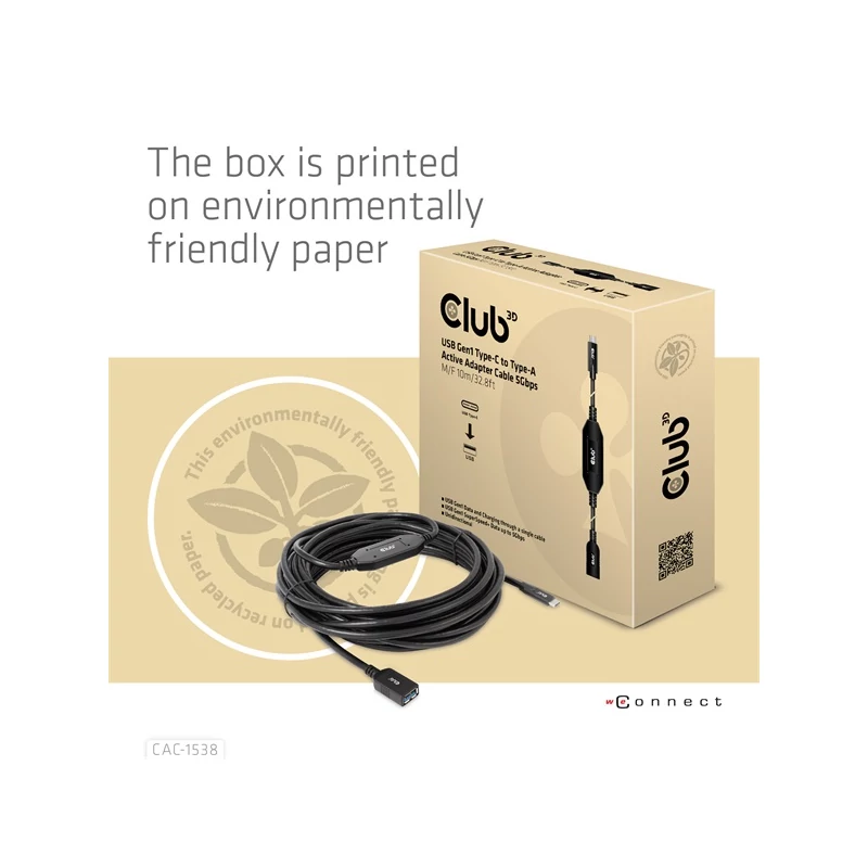 CLUB 3D CAC-1538 Kábel