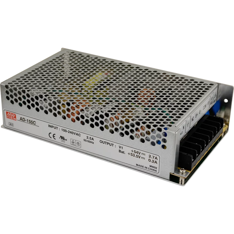 MEAN WELL AD-155C AC/DC Power Supply Dual-OUT 54V/53.5V 2.7A/0.2A 156.5W 10-Pin
