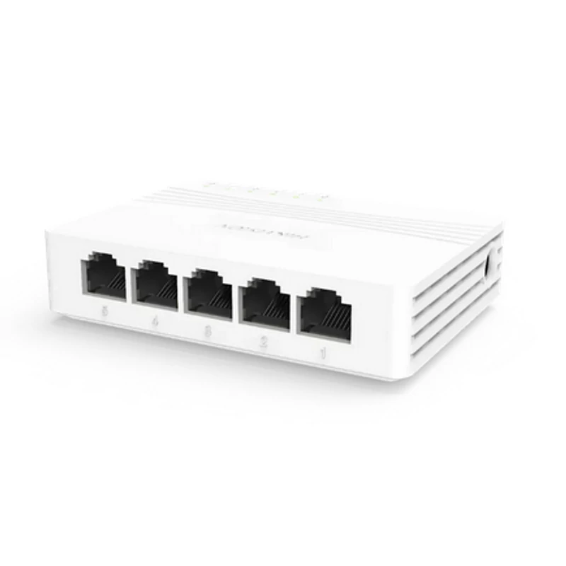 HIKVISION DS-3E0505D-O 5 portos switch; 10/100/1000M; nem menedzselhető