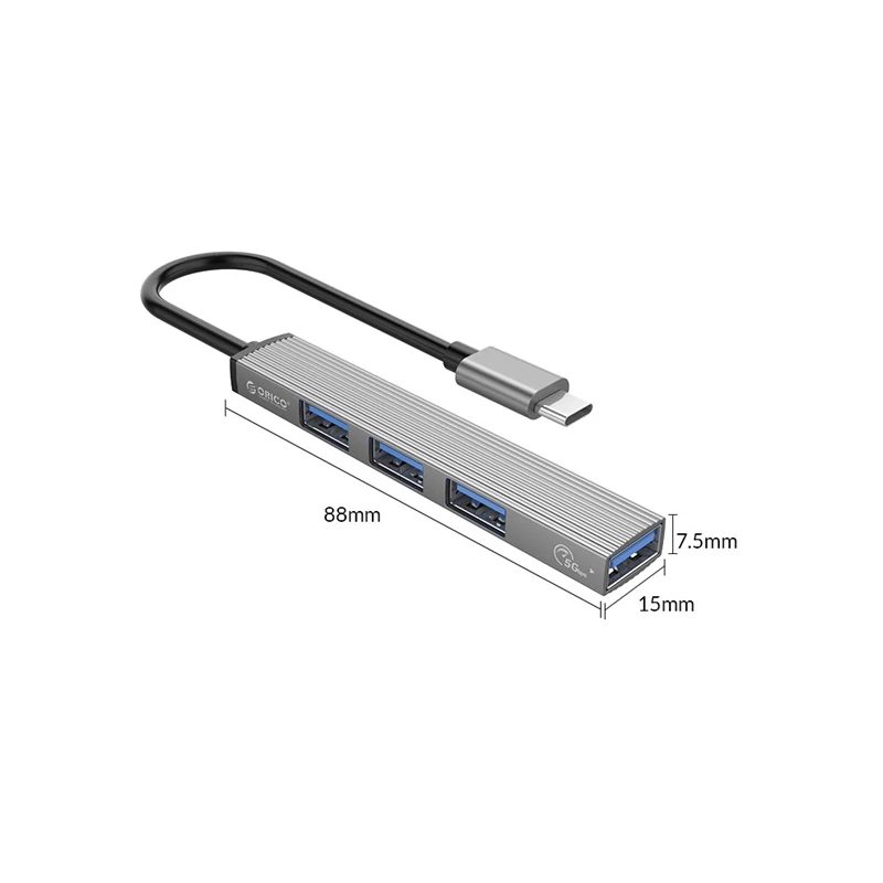 ORICO ORICO-AH-13-GY-BP USB3.0 Hub - AH-13-GY/26/