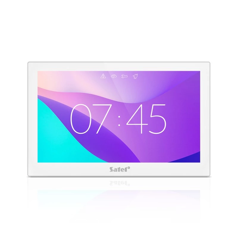 SATEL INT-TSH210-W 10" érintőképernyős kezelő; fehér