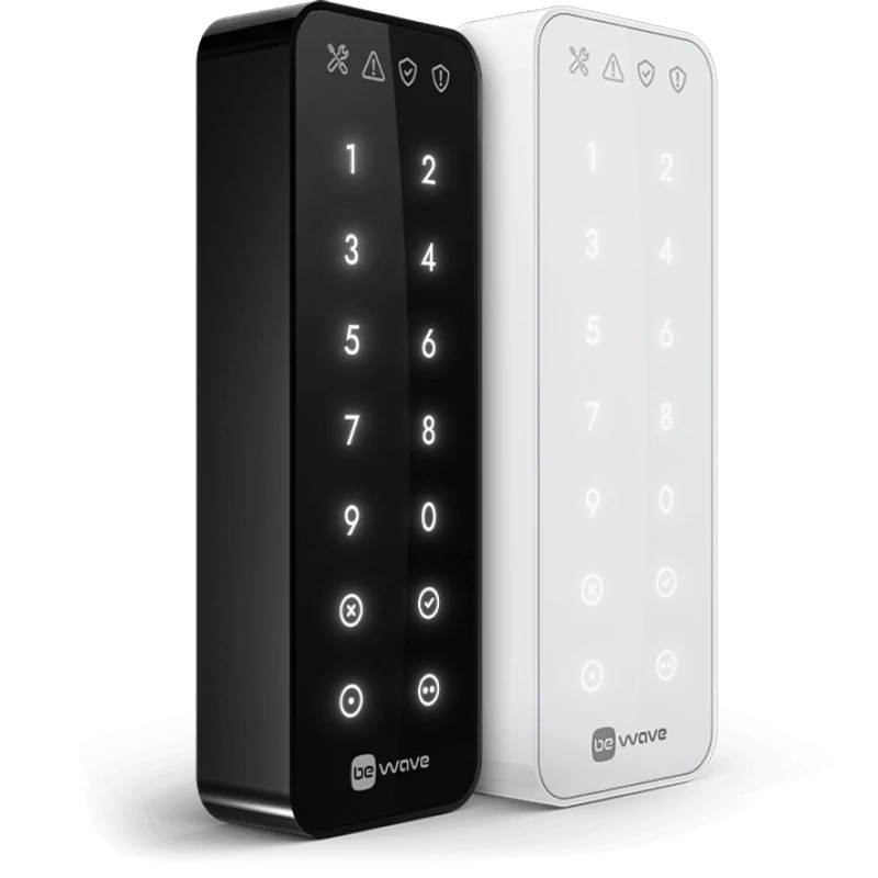 SATEL AKP-200-B ABAX2 vezeték nélküli kezelő billentyűzet; fekete