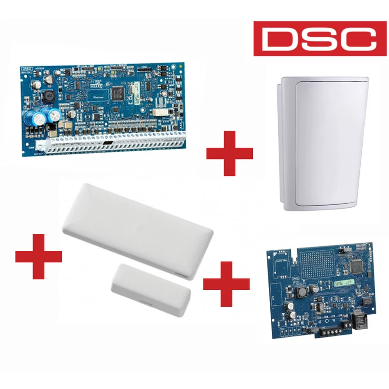 DSC NEO PACK-NEO-2032-TL-PG HS2032 32 zónás riasztóközpont, internet kommunikátor,vezeték nélküli ér
