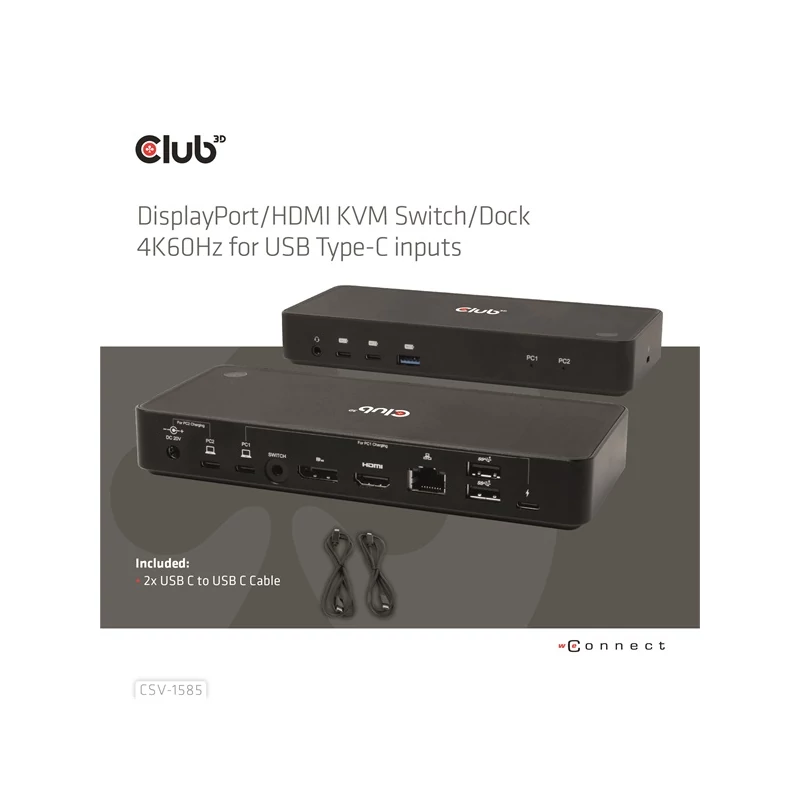 CLUB 3D CSV-1585 KVM Switch