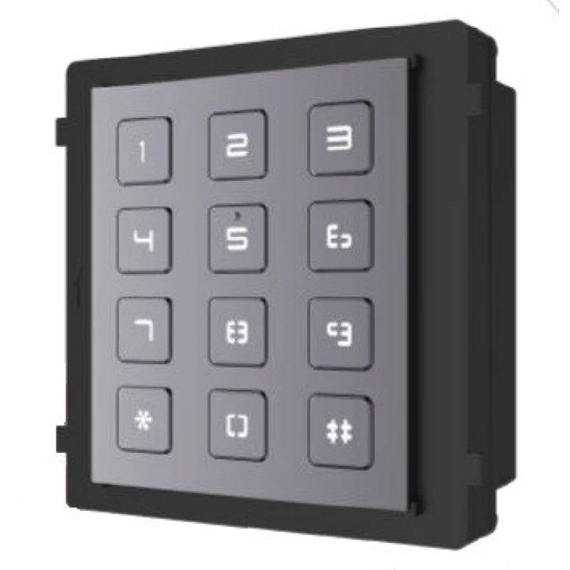 HIKVISION DS-KD-KP Társasházi IP video-kaputelefon kültéri billentyűzet/tasztatúra modulegység