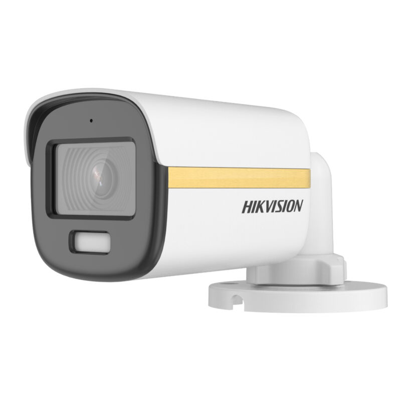 HIKVISION DS-2CE10DF3T-FS (2.8mm) 2 MP ColorVu THD WDR fix csőkamera; fény riasztás; mikrofon