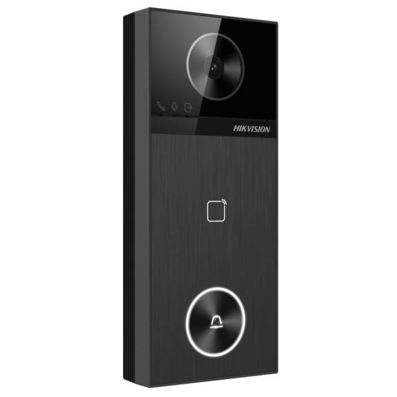 HIKVISION DS-KV6114-WBE1 Egylakásos IP video-kaputelefon kültéri egység; kártyaolvasóval; WiFi; Blue