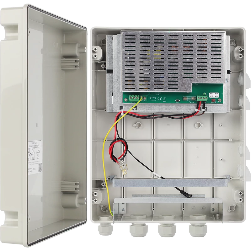 PULSAR SWBH-120 Kültéri doboz PoE switchekhez, szünetmentesíthető. 120W