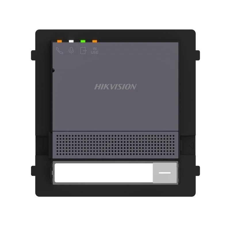 HIKVISION DS-KD7000EY-ME2/Aluminum Kétvezetékes HD audio-kaputelefon kültéri főegység; moduláris; al