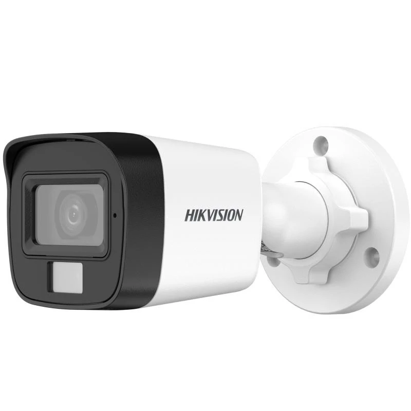 HIKVISION DS-2CE16D0T-LFS (2.8mm) 2 MP fix THD csőkamera; IR/láthatófény; TVI/AHD/CVI/CVBS kimenet; beépített mikrofon