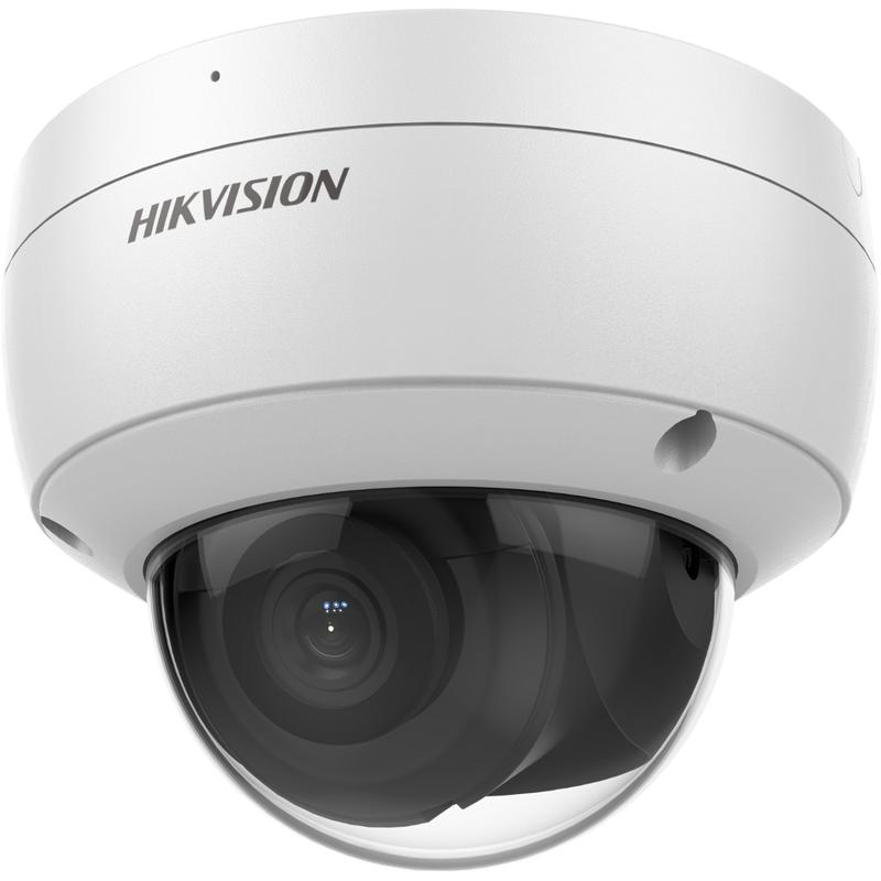 HIKVISION DS-2CD2146G2-ISU 4 MP AcuSense WDR fix EXIR IP dómkamera; hang I/O; riasztás I/O; beépített mikrofon