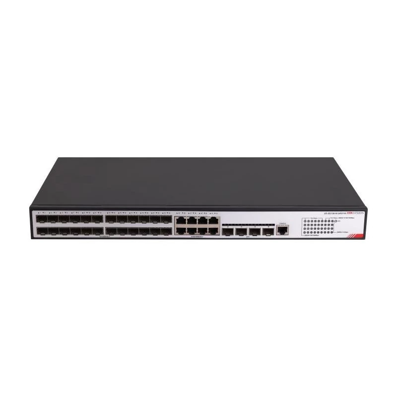 HIKVISION DS-3E2736-HI-24F8T4X 36 portos SFP switch; L2; 24 1000M SFP + 8 1000M RJ45 + 4 10G SFP+ up