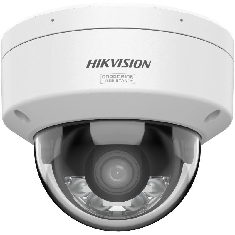 HIKVISION DS-2CD3187G3-LISUY (2.8mm) 8 MP WDR fix EXIR IP mini dómkamera; IR/láthatófény; hang I/O;