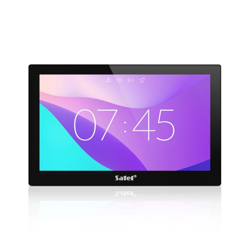 SATEL INT-TSH210-B 10" érintőképernyős kezelő; fekete