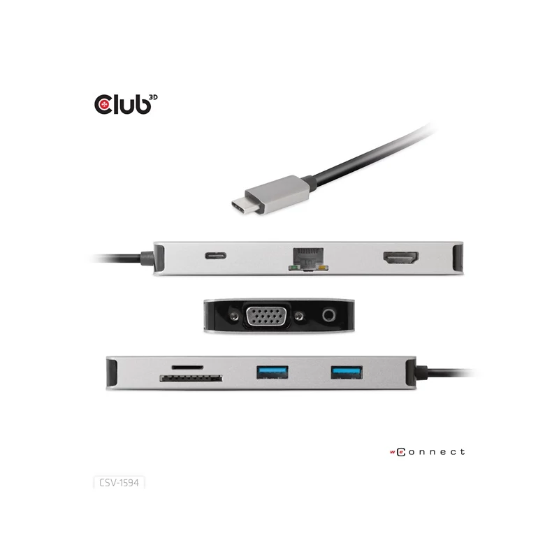 CLUB 3D CSV-1594 USB Hub
