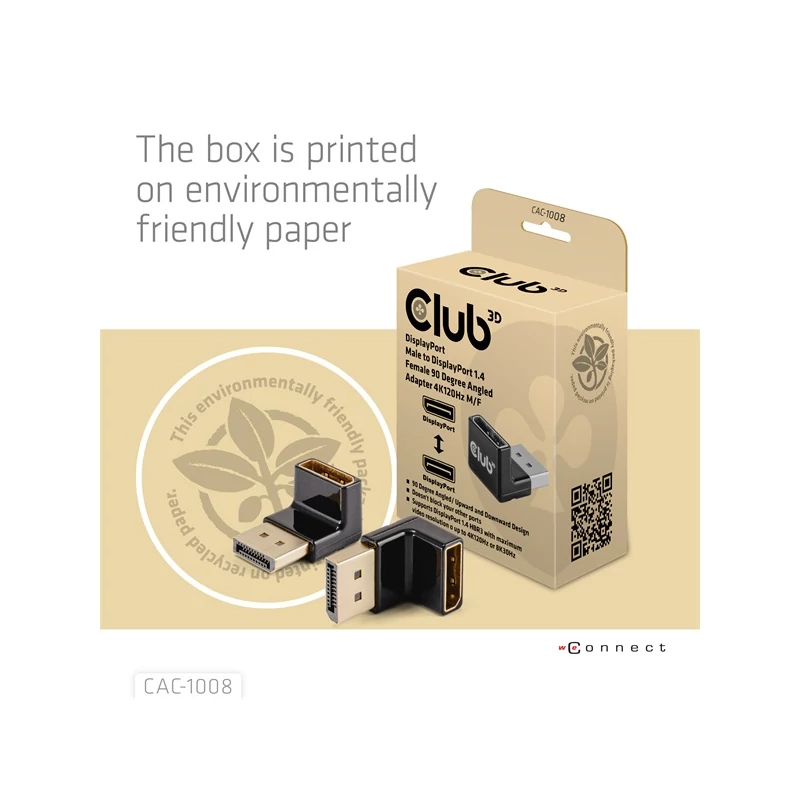 CLUB 3D CAC-1008 Átalakító