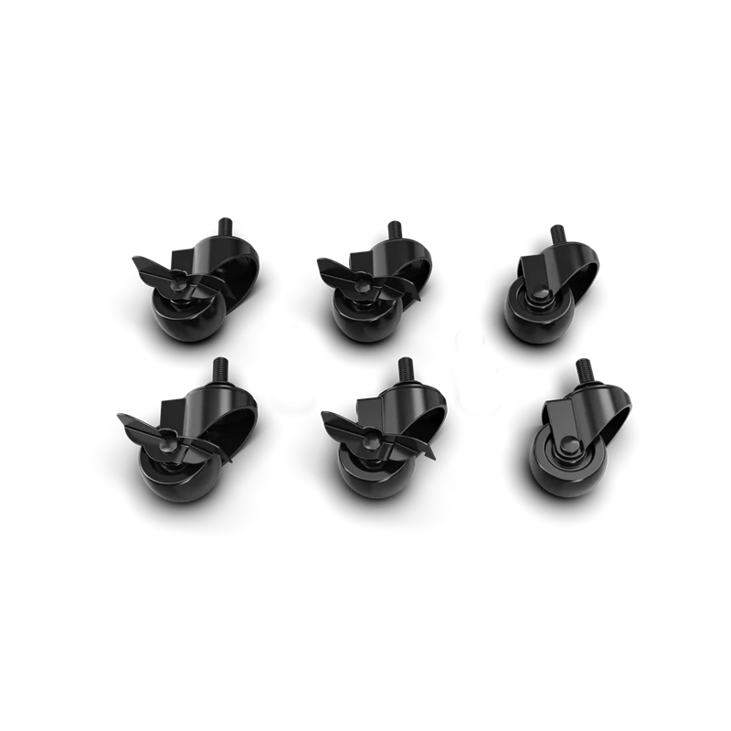 TRAK RACER TR-WKIT-2 Szimulátor kiegészítő - Caster Wheels, Brake & Mounting Brackets