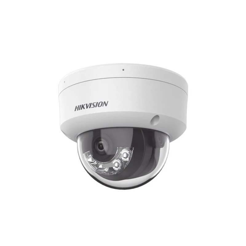 HIKVISION DS-2CD2163G2-LIS2U (2.8mm) 6 MP AcuSense WDR fix IP dómkamera; IR/láthatófény; hang I/O; r