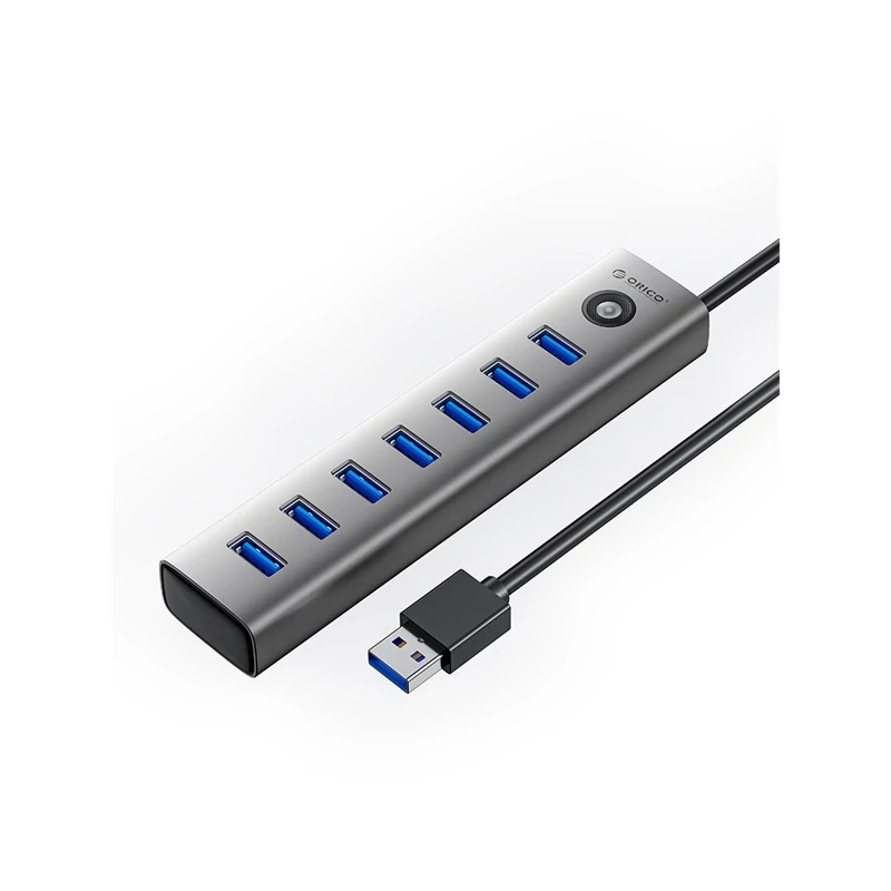 ORICO ORICO-CL7U-U3-10-GY-BP USB3.0 Hub - CL7U-U3-10-GY
