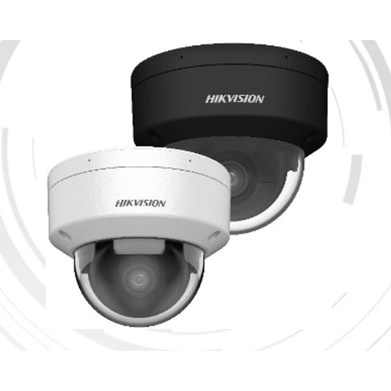 HIKVISION DS-2CD2166G2H-ISU(2.8mm)(eF)/BLACK IP, Dómkamera, 6MP, Fix objektív, IR 30m, SD fogl., mic