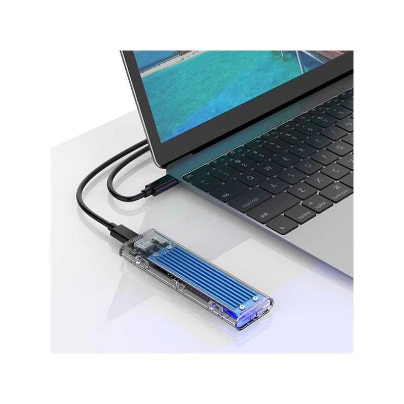 ORICO ORICO-TCM2-C3-BL-BP Külső M.2 ház - TCM2-C3-BL/17/