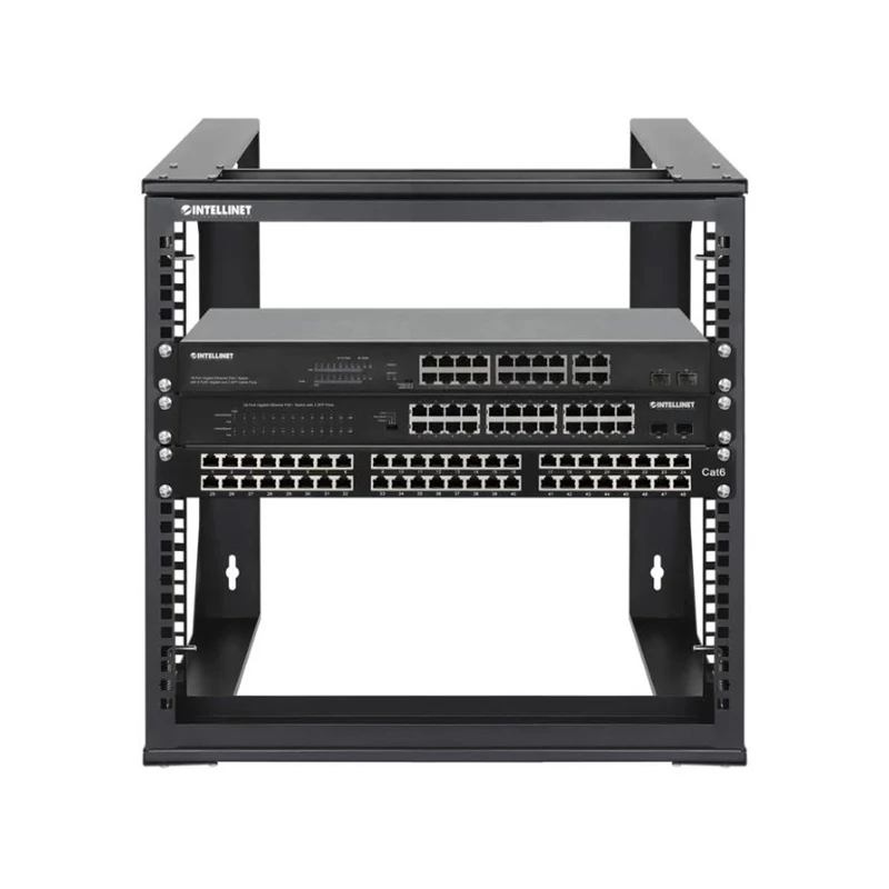 MANHATTAN 716185 Rackszekrény - 19" nyitott fali kivitel