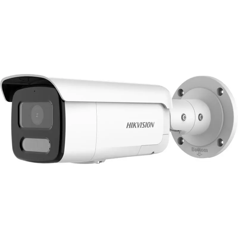 HIKVISION DS-2CD2T87G2H-LISU/SL(2.8mm)(eF) IP Csőkamera, 8MP, Fix objektív, 60m IR és fehér LED megvilágítás