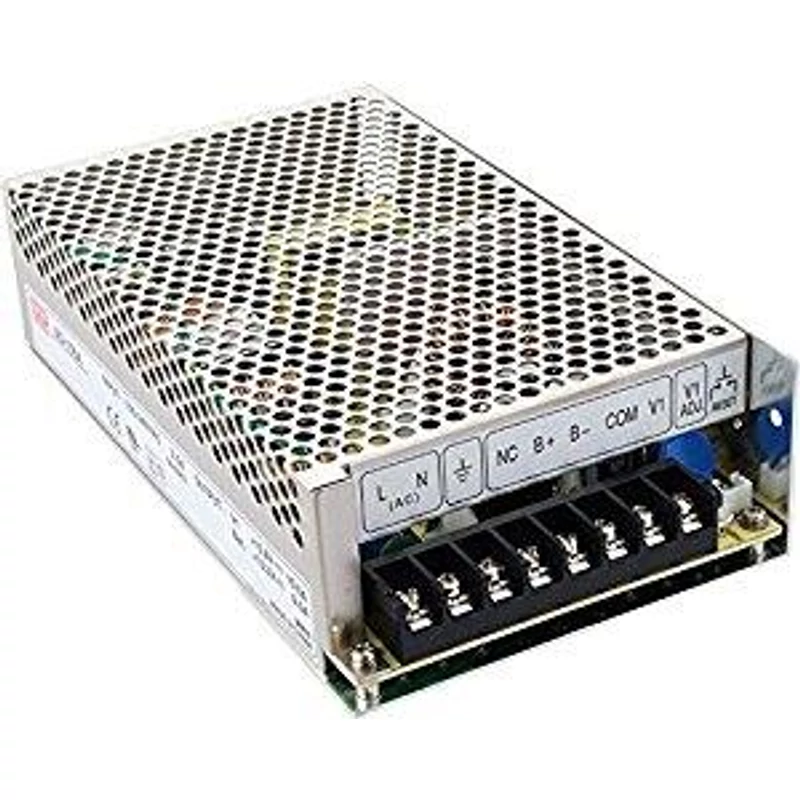 MEAN WELL AD-155A 12V/11.5A Ipari tokozású tápegység + akkutöltő