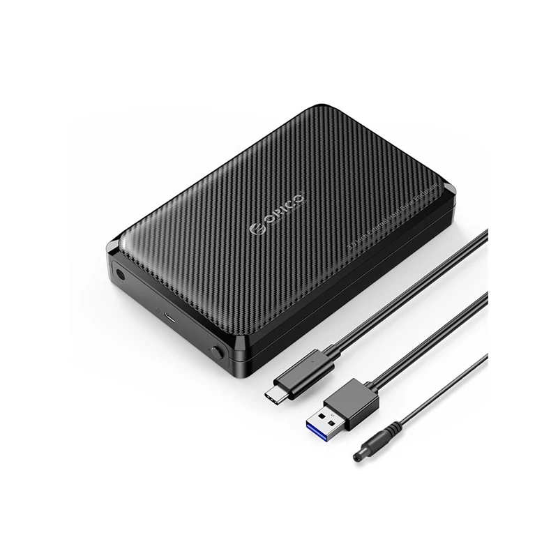 ORICO ORICO-DDW35-C3-EU-BK-BP Külső HDD/SSD Ház 2.5"/3,5" - DDW35-C3-EU-BK