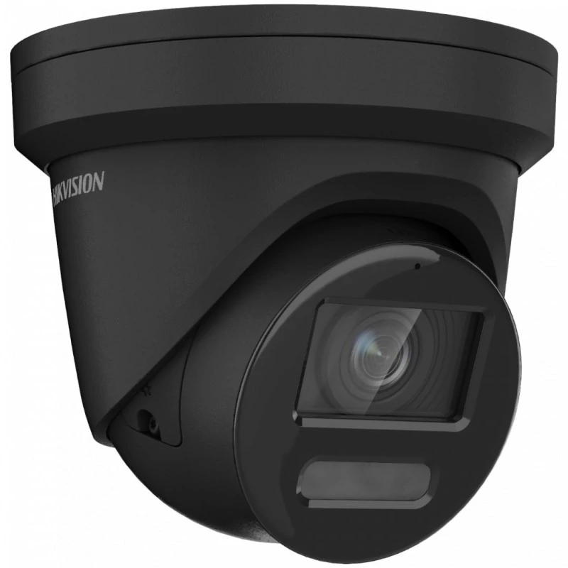 HIKVISION DS-2CD2387G2-LSU/SL-B (2.8mm)C 8 MP fix ColorVu AcuSense IP turret kamera; láthatófény; fé