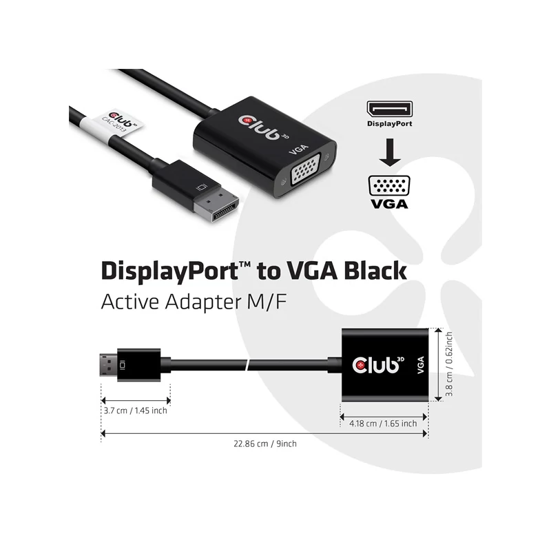 CLUB 3D CAC-2013 Átalakító