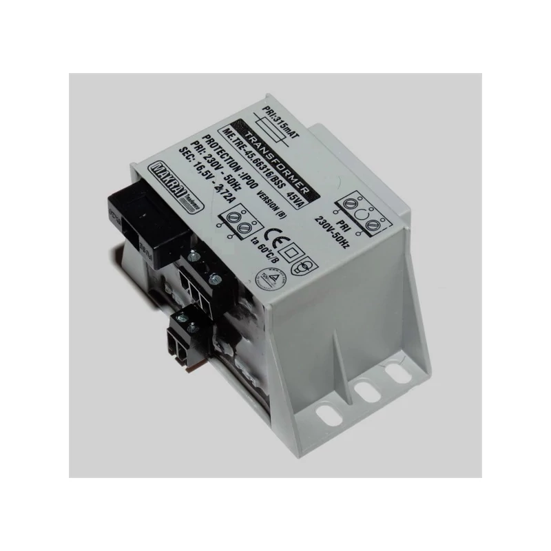 MAKRAI ME.TRE-45.60320/BSV transzformátor, 45VA 230V/20V