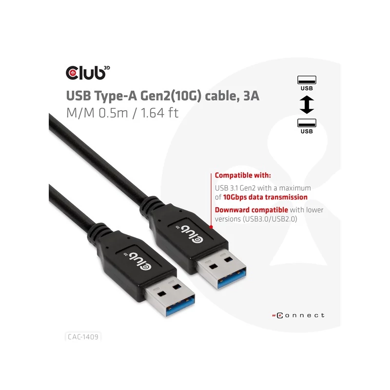 CLUB 3D CAC-1409 kábel