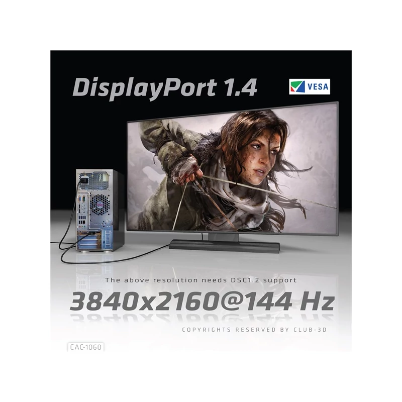 CLUB 3D CAC-1060 Kábel