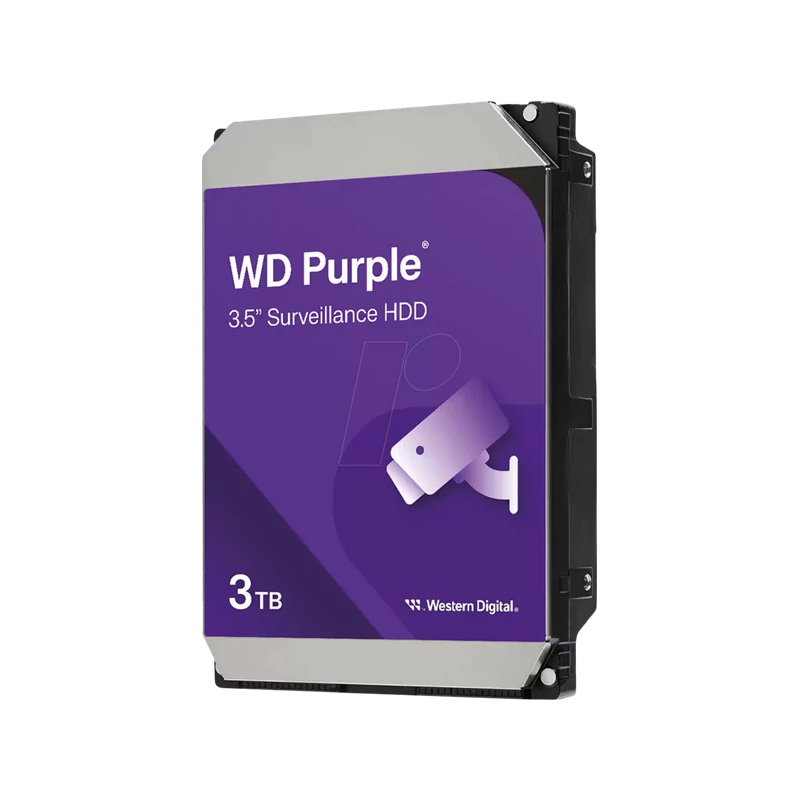 WESTERN DIGITAL WD34PURZ Belső HDD 3.5" 3TB
