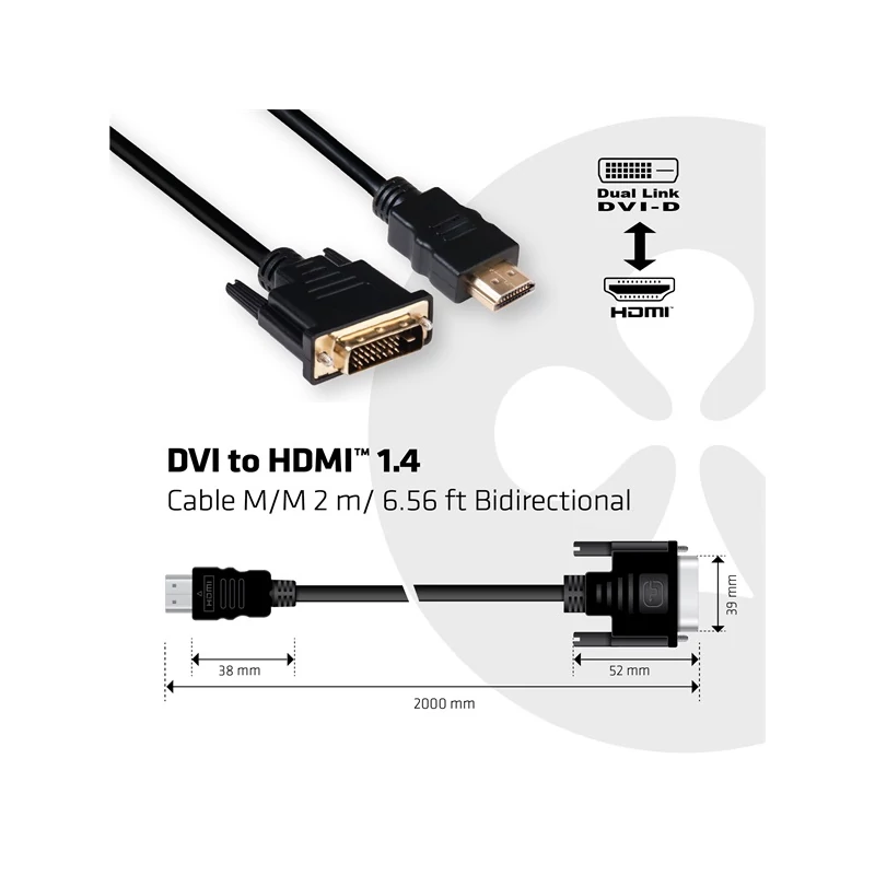 CLUB 3D CAC-1210 Kábel