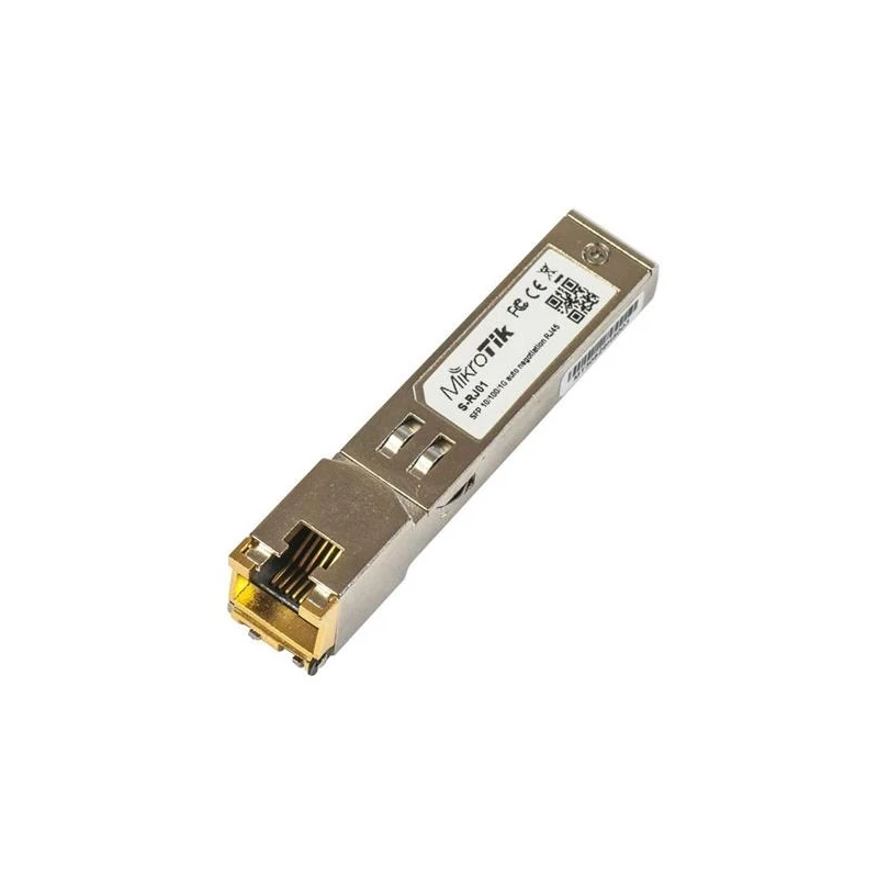 MIKROTIK S-RJ01 , 1,25G, 1000Base-T Cooper RJ-45, SFP