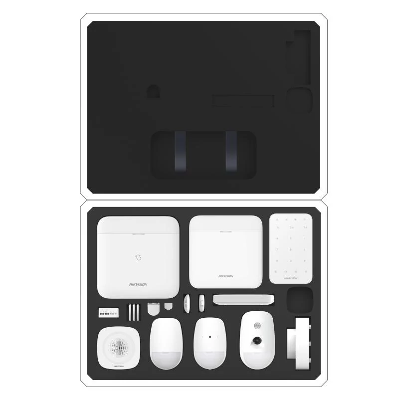 HIKVISION DS-PWA96-DB-WE Bemutató bőrönd AX Pro PWA96 központtal és vezeték nélküli érzékelőkkel