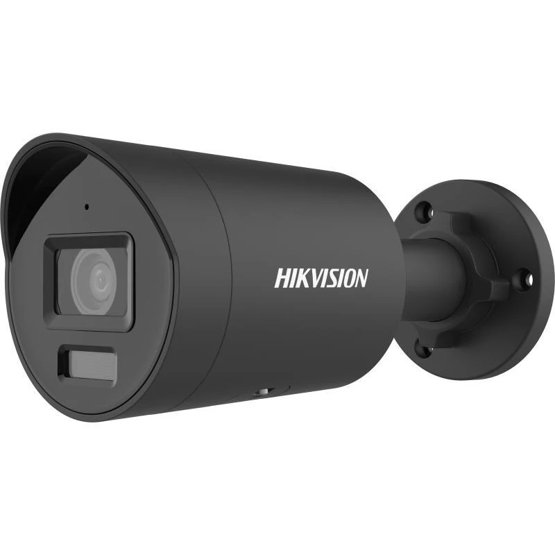 HIKVISION DS-2CD2067G2H-LIU(2.8mm)(eF)/BLACK IP Csőkamera, 6MP, Fix objektív, 40m IR és fehér LED me