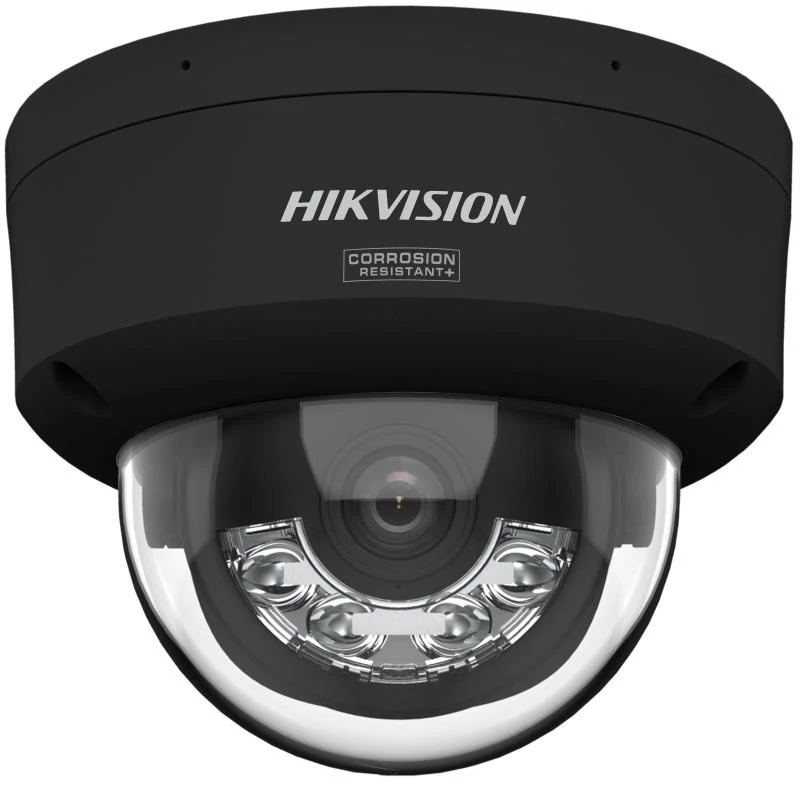 HIKVISION DS-2CD2167G3-LIS2UY-B (2.8mm) 6 MP WDR fix ColorVu IP dómkamera; IR/láthatófény; hang I/O;