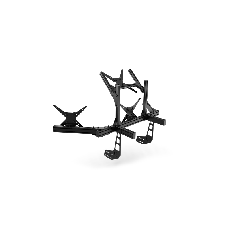 TRAK RACER MS-CM-QD2 Szimulátor kiegészítő - Large Cockpit-Mounted Quad Monitor Stand - / 47.25" Wid