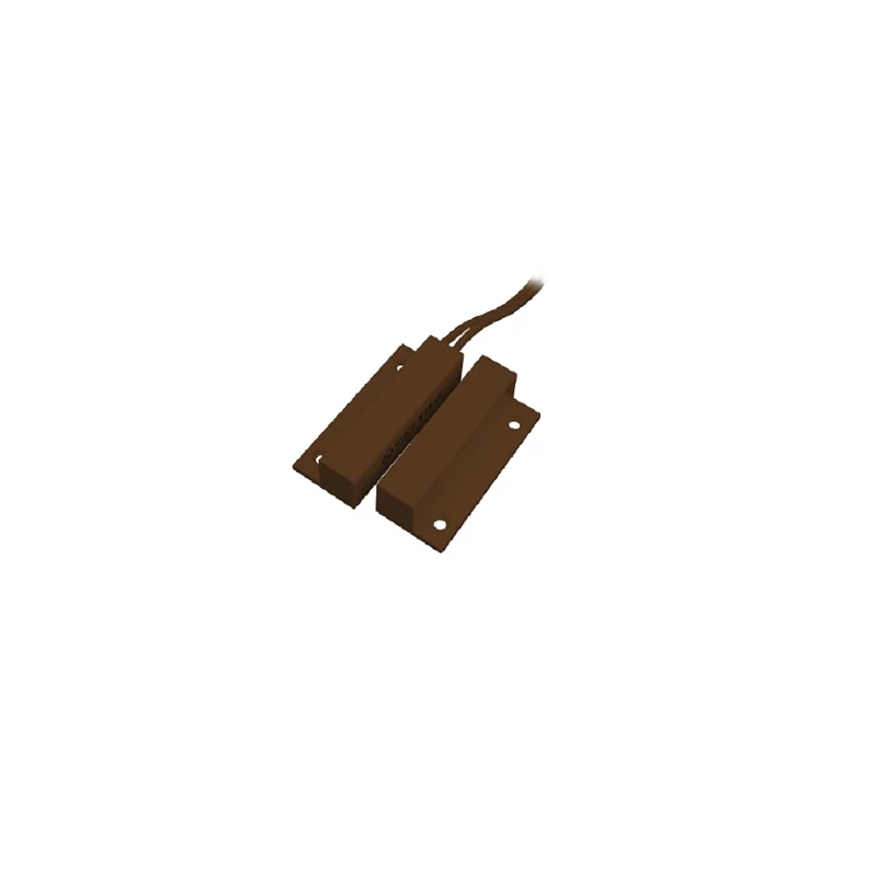 VEZ FB01 Nyitásérzékelő , műanyag, felületreszerelt, réstávolság: barna