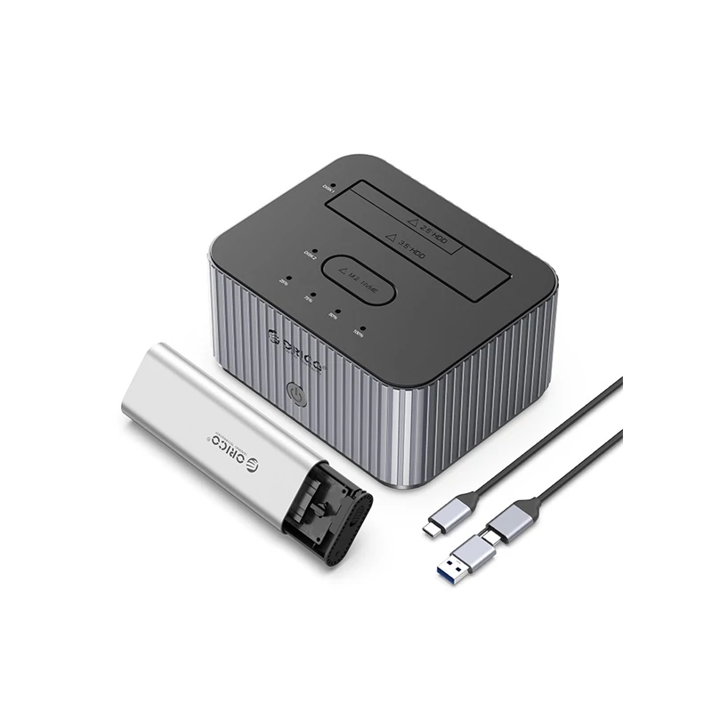 ORICO ORICO-IT28E-C-EU-GY-BP M.2 SSD/HDD Dokkoló - IT28E-C-EU