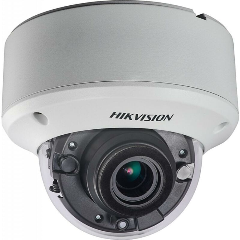 HIKVISION DS-2CE56H0T-AVPIT3ZF 5 MP THD motoros zoom EXIR dómkamera; OSD menüvel; TVI/AHD/CVI/CVBS kimenet