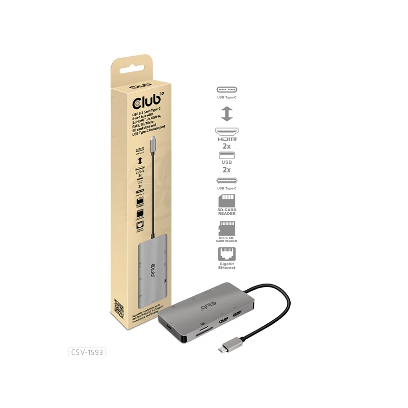 CLUB 3D CSV-1593 USB Hub