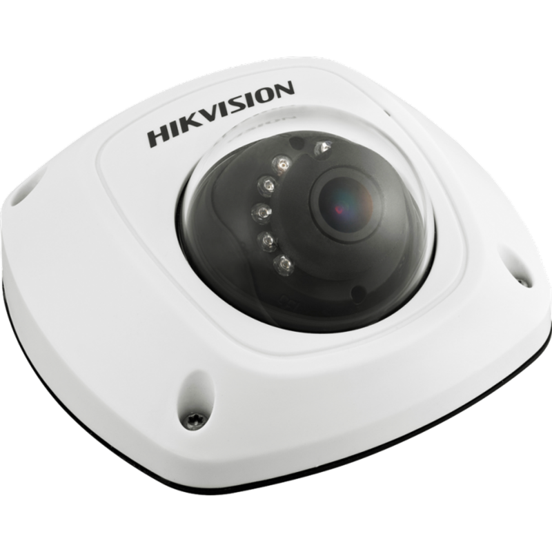 HIKVISION DS-2CD6520D-IO 2 MP fix IR IP mini dómkamera mobil alkalmazásra; RJ45 csatlakozóval