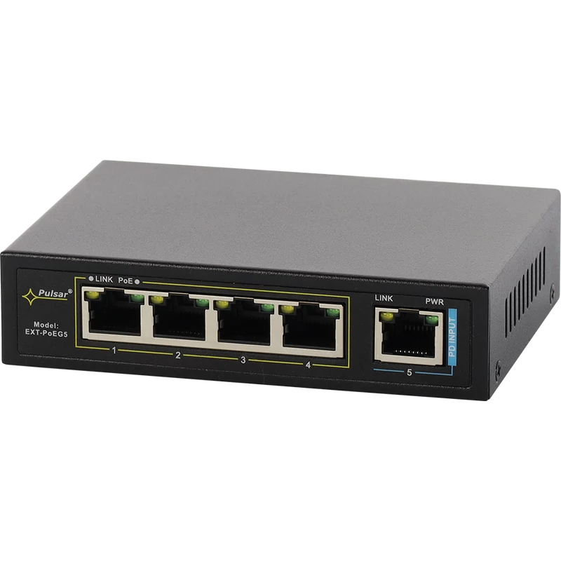 PULSAR EXT-POEG5 PoE Extender 1IN 4OUT